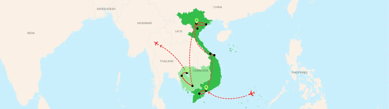 Cambodia and Vietnam Essentials